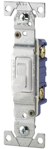 1301W NON-GRNDED TOGGLE SWITCH